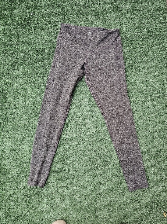 Champion Pants - Champion Gray Herringbone Leggings - High Waist Activewear